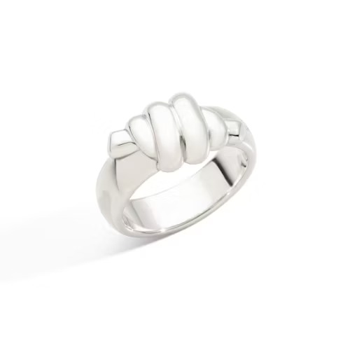 Orologio ANELLO IRREGULAR ARGENTO