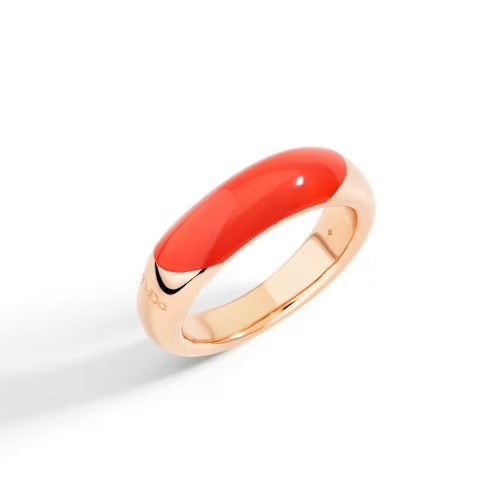 Orologio ANELLO RONDELLE ARGENTO DORATO E SMALTO