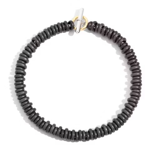 Orologio BRACCIALE PEPITA ARGENTO & TITANIO