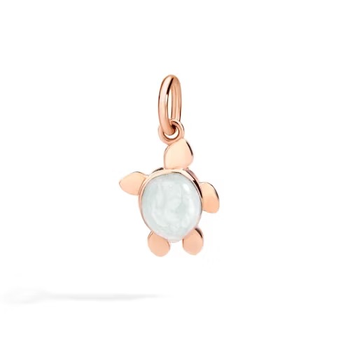 Orologio CIONDOLO MELOGRANO ORO ROSA E RUBINI