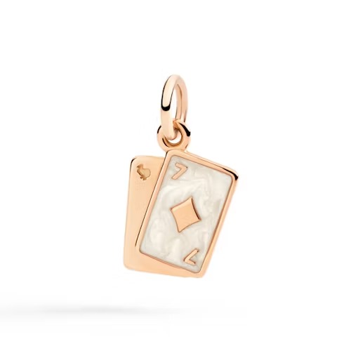 Orologio CIONDOLO MELOGRANO ORO ROSA E RUBINI