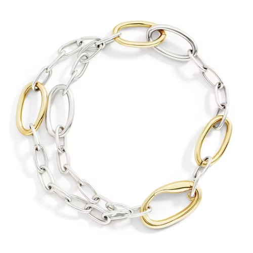 Gioiello dodo bracciali - BRACCIALE ESSENTIALS ARGENTO & ARGENTO DORATO