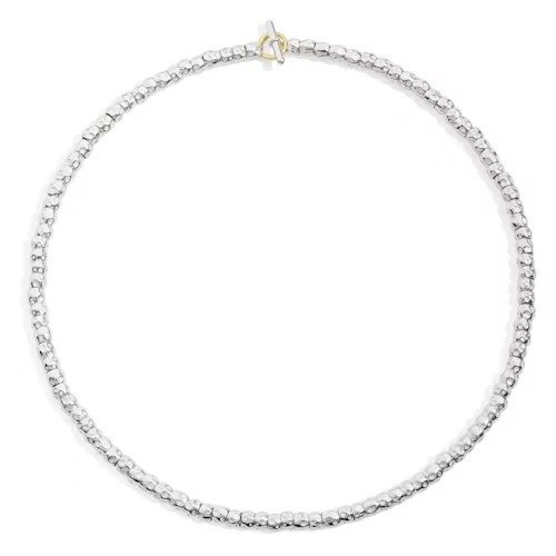 Gioiello dodo collane - COLLANA GRANELLI ARGENTO