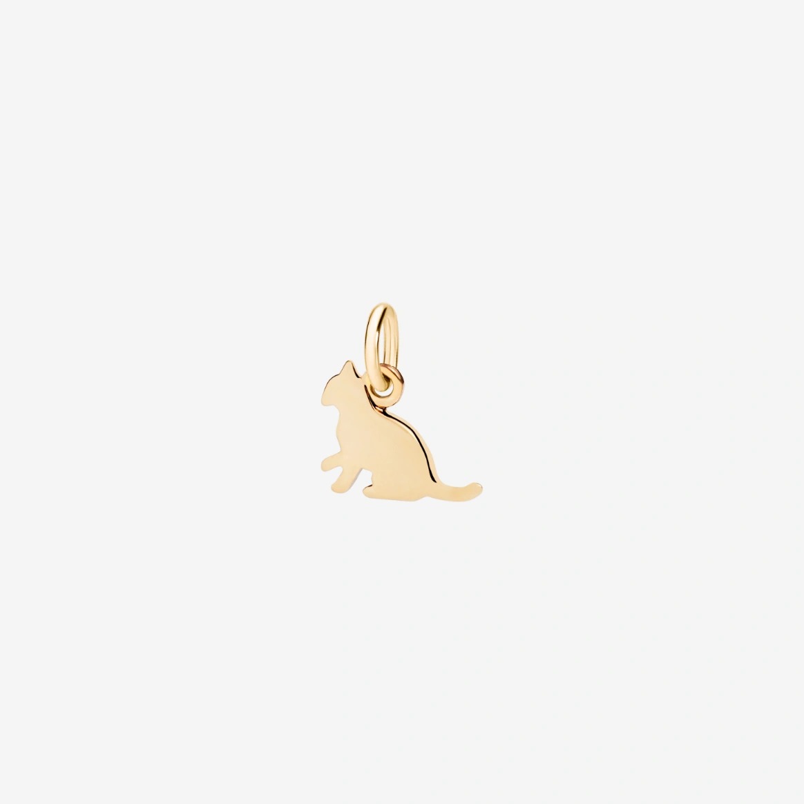 Gioiello dodo charms - CIONDOLO GATTO ORO GIALLO
