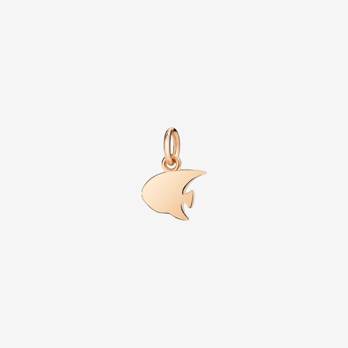 Gioiello dodo charms - CIONDOLO PESCE ANGELO ORO ROSA