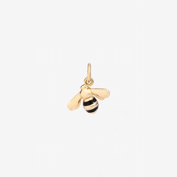 Gioiello dodo charms - CIONDOLO APE ORO GIALLO E SMALTO