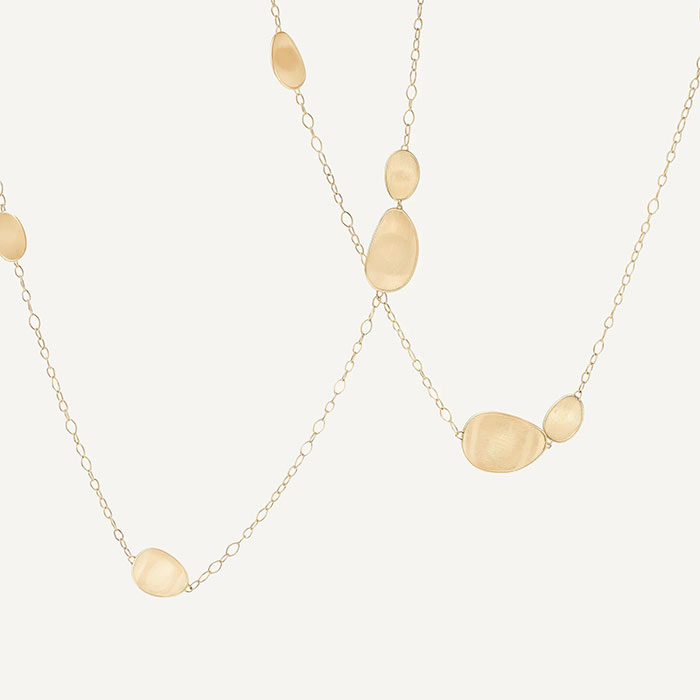 Gioiello marco bicego collane - COLLANA LUNARIA IN ORO GIALLO