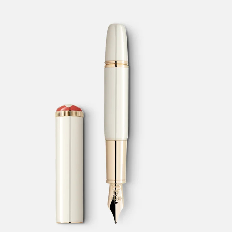 Gioiello montblanc penne - STILOGRAFICA MONTBLANC HERITAGE ROUGE ET NOIR BABY EDIZIONE SPECIALE COLOR AVORIO F