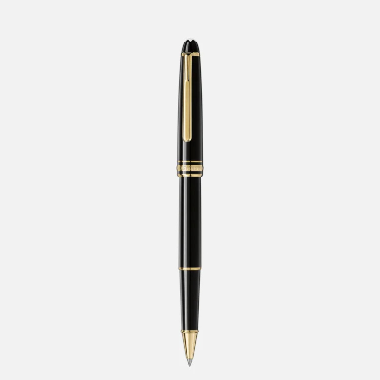 Gioiello montblanc penne - ROLLER A SFERA MEISTERSTÜCK GOLD-COATED