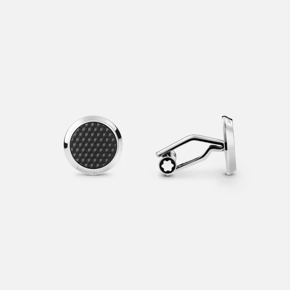 Gioiello montblanc pelletteria - GEMELLI MEISTERSTÜCK NERI