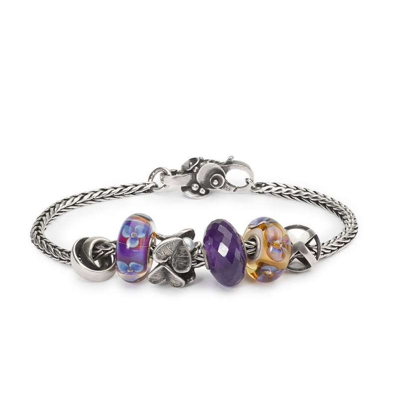 Il bracciale di Febbraio Trollbeads 
