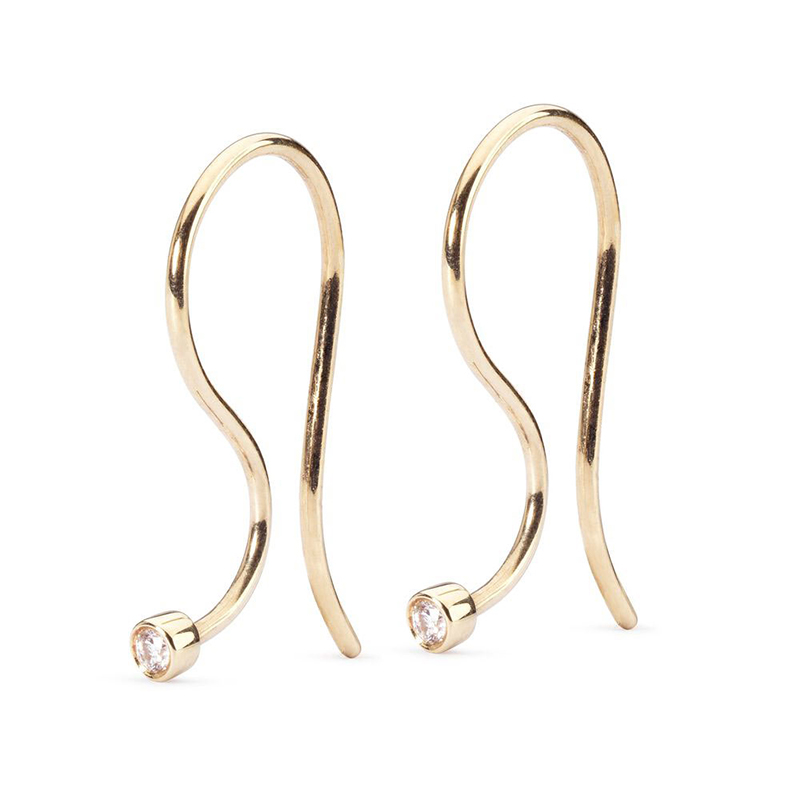 MONACHELLE, ORO E BRILLANTI TROLLBEADS