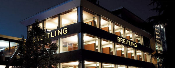 Dal sito degli orologi Breitling: una bella immagine dell'azienda